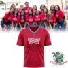 Boston Red Sox Hispanic Celebration Medias Rojas Shirt - front view with chest lettering