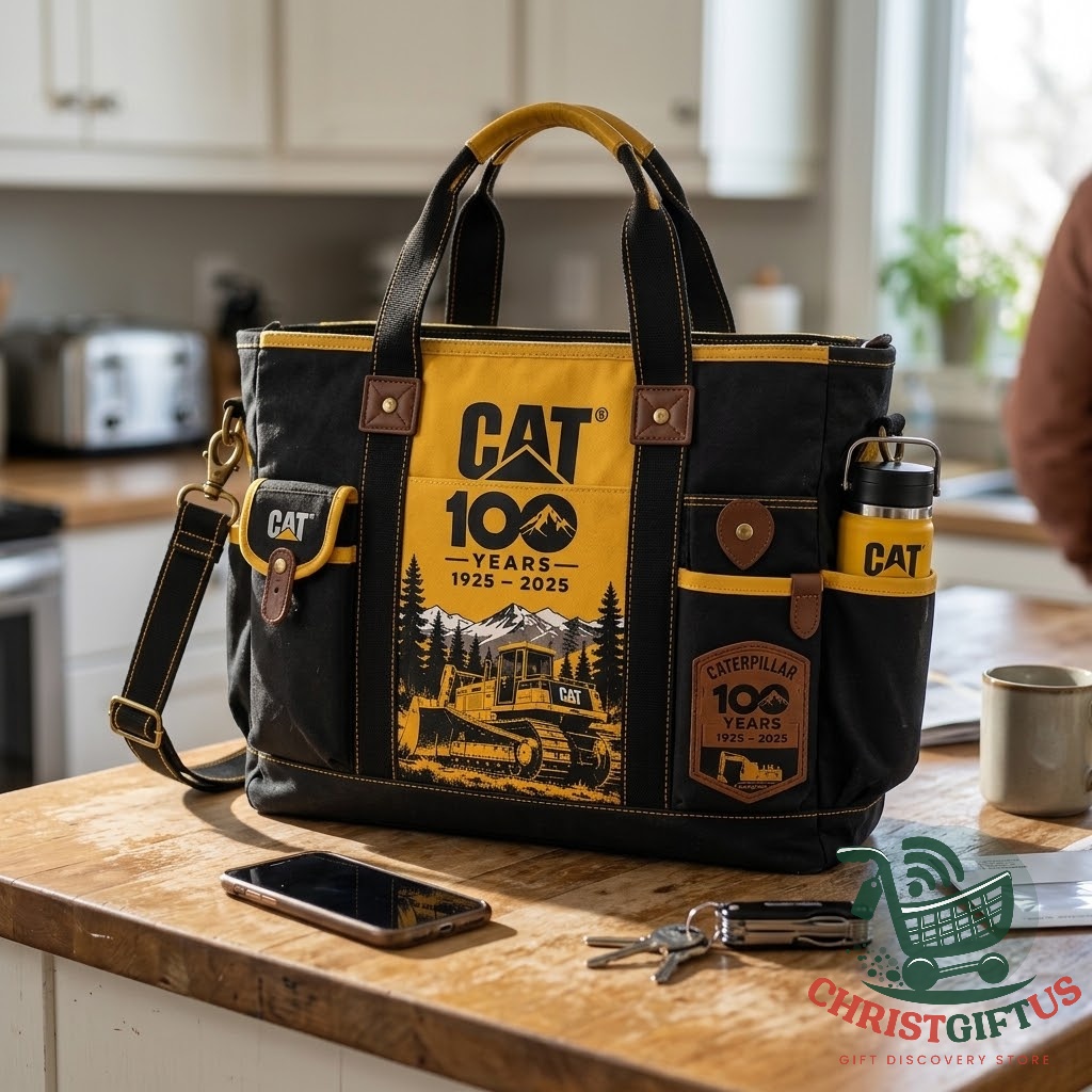 Caterpillar 100th Anniversary Tote Bag - photo 2