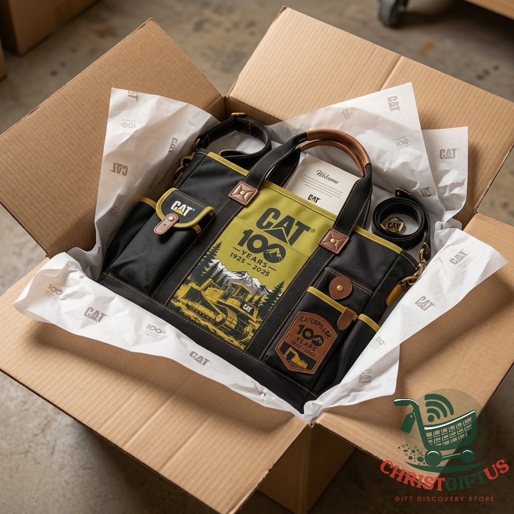 Caterpillar 100th Anniversary Tote Bag - photo 3