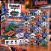 Florida Gators 24 Mini-Helmet 2026 Advent Calendar - front packaging and 24 helmets