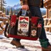 Marlboro 100th Anniversary Tote Bag - front view showing central anniversary graphic