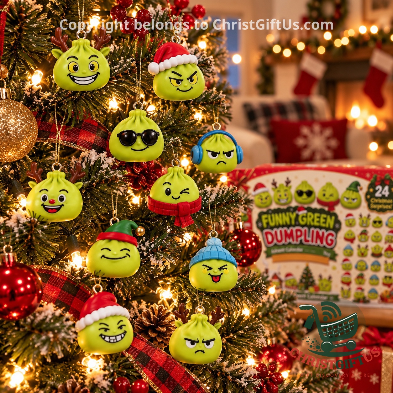 2026 Christmas Dumpling Squishies Advent Calendar - photo 3