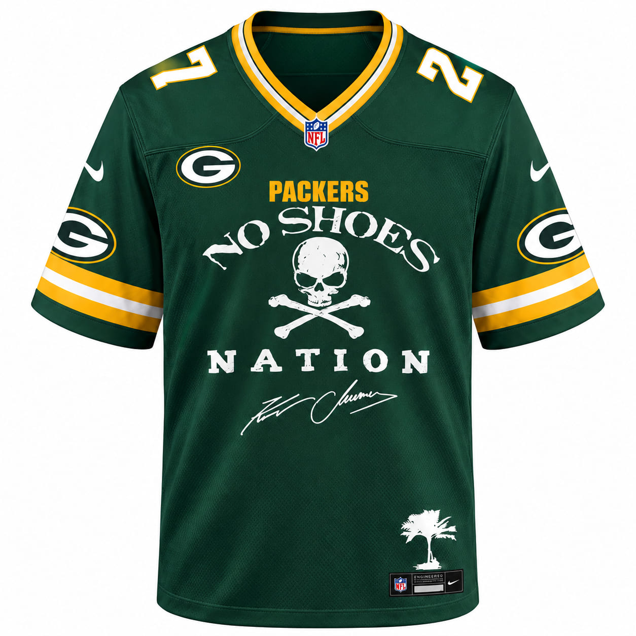 Kenny Chesney Vibe Room Tour 2027 Green Bay Packers Football Jersey 2