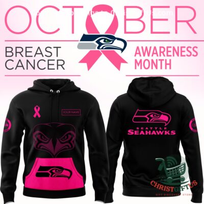 NFL x Breast Cancer Awareness Special Edition Personalized Hoodie 1