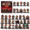 AC/DC 53rd Anniversary 2026 Advent Calendar - front view with numbered character figures