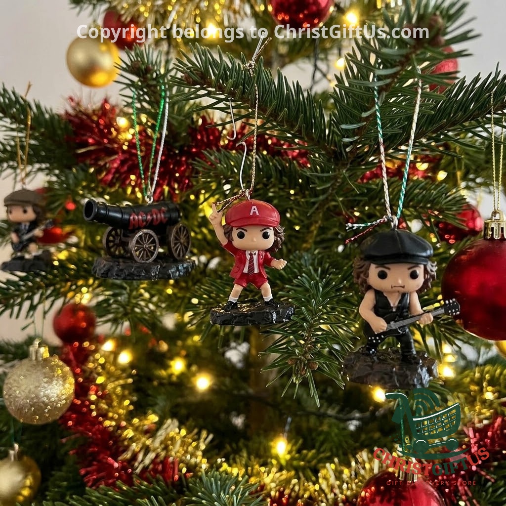 AC/DC 53rd Anniversary 2026 Advent Calendar - numbered band character display