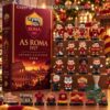 AS Roma 2026 Holiday Advent Calendar - front display with collectible figures