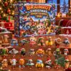 Brainrot Christmas 2026 Advent Calendar - front box artwork with numbered character figures