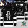 Bring Me The Horizon Steel City 2026 Hockey Jersey - front and back views with BMTH lettering and number 04