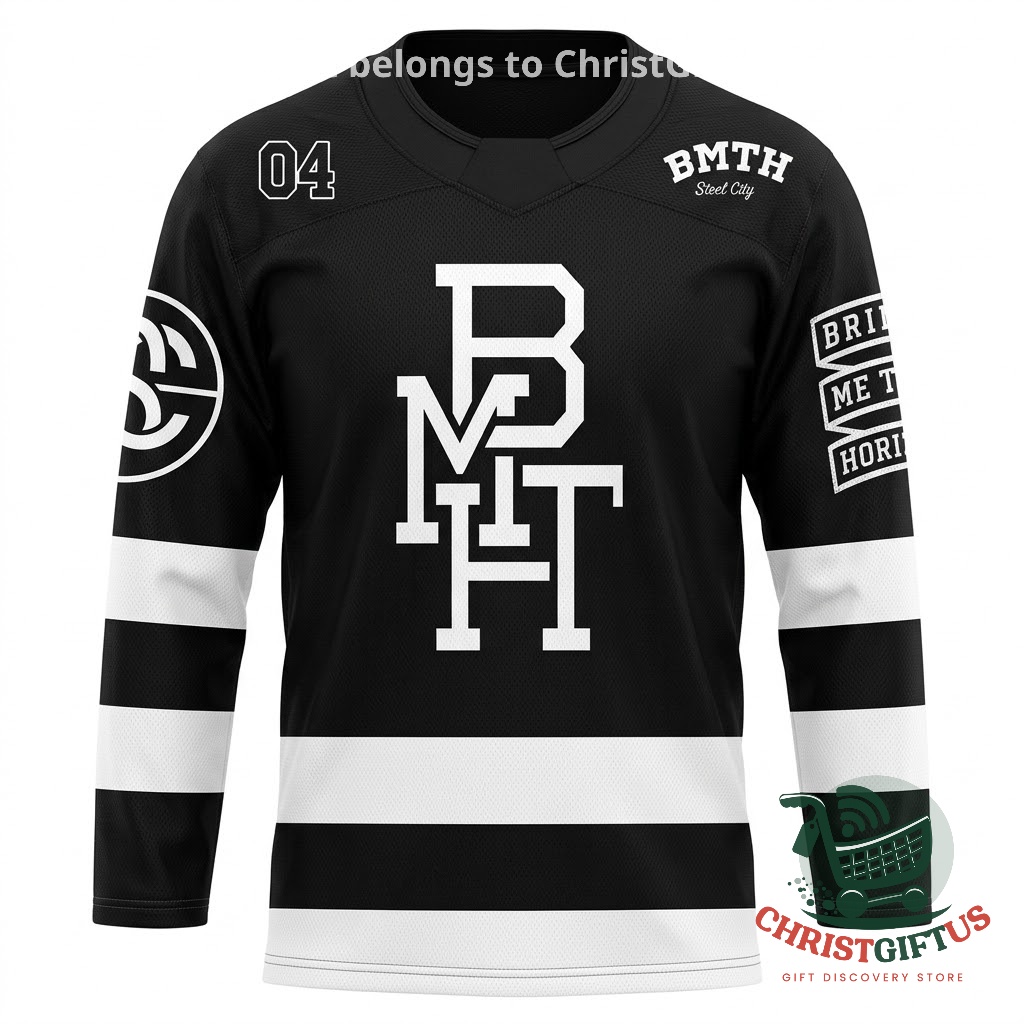 Bring Me The Horizon Steel City 2026 Hockey Jersey - photo 2