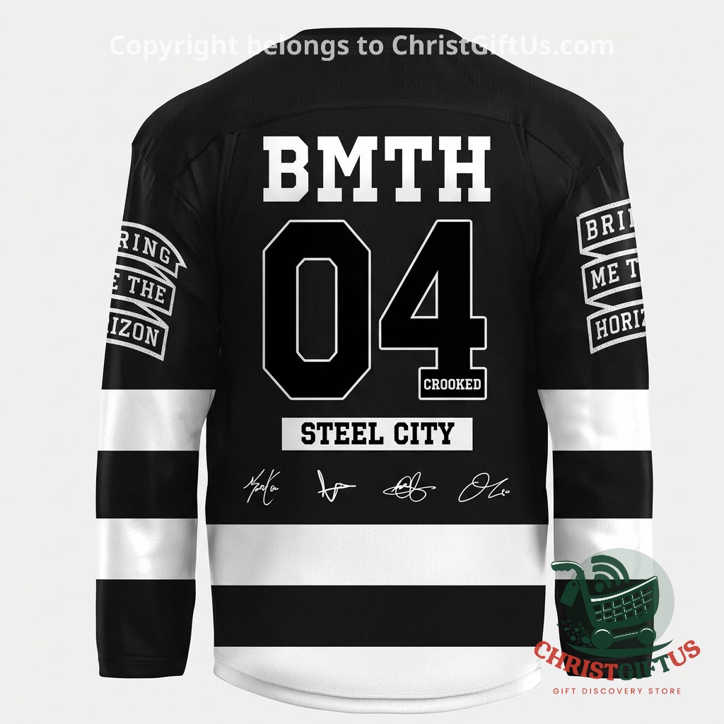 Bring Me The Horizon Steel City 2026 Hockey Jersey - photo 3