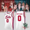 Brooklyn Nets Classic Edition Uniform Basketball Jersey - front and back views with custom placeholders
