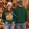 Buc-ee's Most Famous Beaver Ugly Christmas 2026 Sweatshirt - front and back views