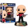Captain Jean-Luc Picard 2026 Sir Patrick Stewart Tribute Funko Pop - front boxed view