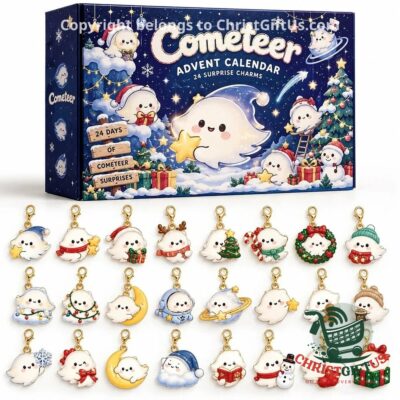 Cometeer Christmas 24 Surprise Charms Advent Calendar 2026 - box and charm lineup