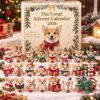 Corgi 2026 24-Day Christmas Countdown Advent Calendar - front view with numbered corgi doors