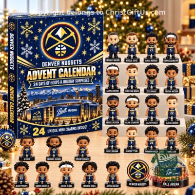 Denver Nuggets NBA Basketball Team Advent Calendar 2026 - front box display