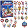 Doraemon Christmas 2026 Advent Calendar - front box with illustrated ornament collection