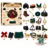 Equestrian Horse Tack and Rider Essentials Advent Calendar 2026 - front view with numbered compartments and