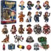 Fallout Vault-Tec Christmas 2026 Advent Calendar - front box artwork with snowy Vault-Tec entrance