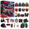 Formula 1 2026 Racing Advent Calendar - front box with assorted racing collectibles