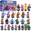Fortnite Christmas 2026 Advent Calendar - box and 24 numbered character figures displayed