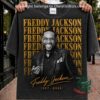 Freddie Jackson 2026 Memorial T-Shirt - front view showing portrait and memorial lettering