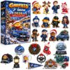 Garfield x BMW 2026 Advent Calendar - full product collage with numbered holiday designs