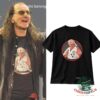 Geddy Lee Donald Trump Karate Punch Kick And Fart T-Shirt - front view with centered graphic