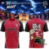 Georgia Bulldogs One Piece Night 2026 T-Shirt - front and back views displayed together