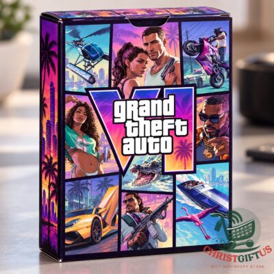 Grand Theft Auto VI Playing Cards - front box artwork
