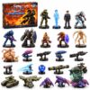 Halo 2 Advent Calendar 2026 - box with displayed figures
