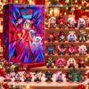 Hazbin Hotel Christmas 2026 Advent Calendar - front box and numbered character figures