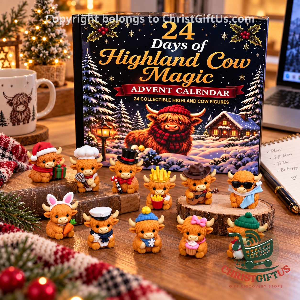 Highland Cow 2026 Squishies Advent Calendar - photo 4