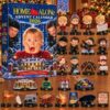 Home Alone Christmas 2026 Advent Calendar - front calendar with numbered doors and miniature figures
