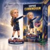 Indiana Fever Sophie Cunningham Bobblehead 2026 - figure displayed beside its illustrated collector box