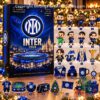 Inter Milan FC Internazionale 2026 Advent Calendar - front packaging and numbered contents display
