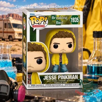Jesse Pinkman Breaking Bad Funko Pop Figure - front view in window box packaging