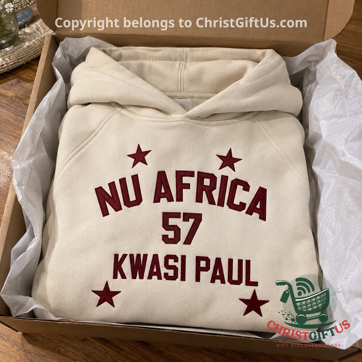 Kyrie Irving Nu Africa 57 Kwasi Paul Hoodie In Macao - photo 3