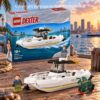 LEGO Dexter Slice of Life Boat Building Set - boxed set with assembled boat and minifigure