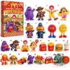 McDonald's Happy Meal Nostalgia 2026 Advent Calendar - box and numbered miniature collection display