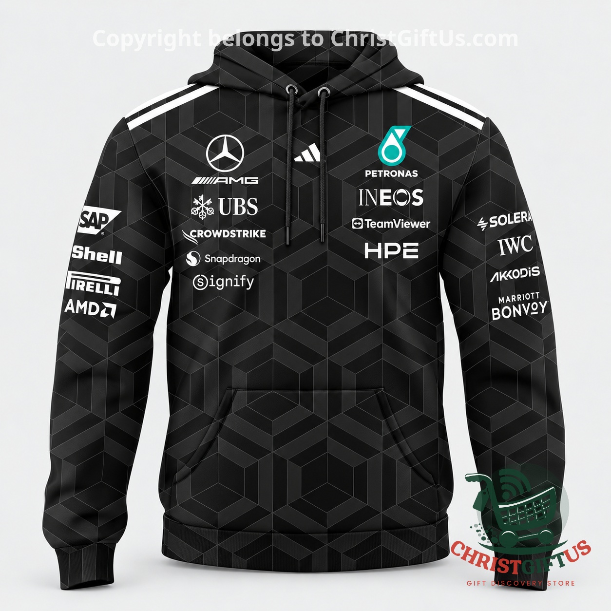 Mercedes-AMG PETRONAS Formula One Team Kimi Antonelli Hoodie - photo 2