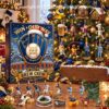 Brewers 103 Wins Brew Crew calendar under a Christmas tree with figures
