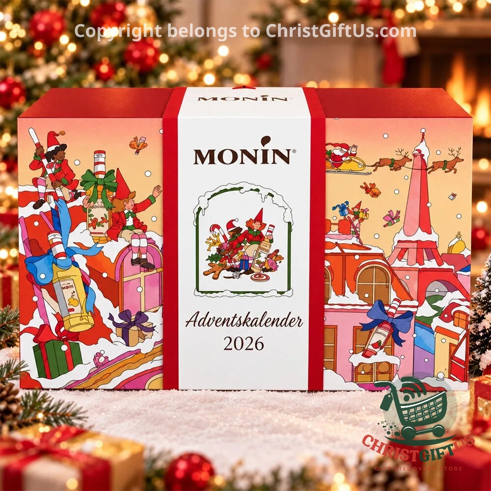 MONIN 2026 Advent Calendar 24 Syrup Bottle Ornament Charms - photo 2