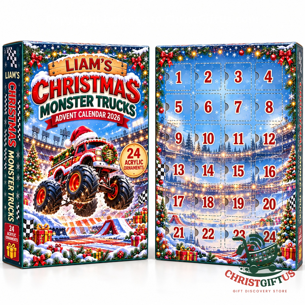 Monster Trucks Christmas Advent Calendar 2026 - photo 2