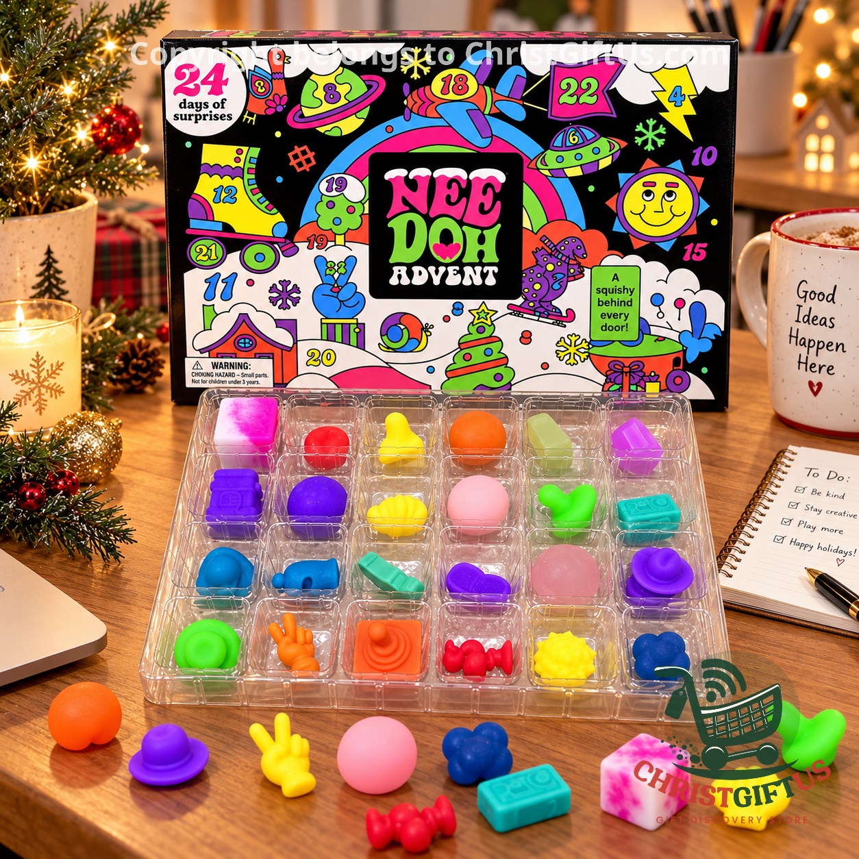 NeeDoh Squishies Advent Calendar 2026 - photo 3
