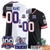 New York Giants 100 Seasons 4X Super Bowl Champions Football Jersey - front view