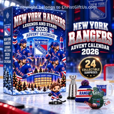 New York Rangers Legends and Stars 2026 Advent Calendar - front box view