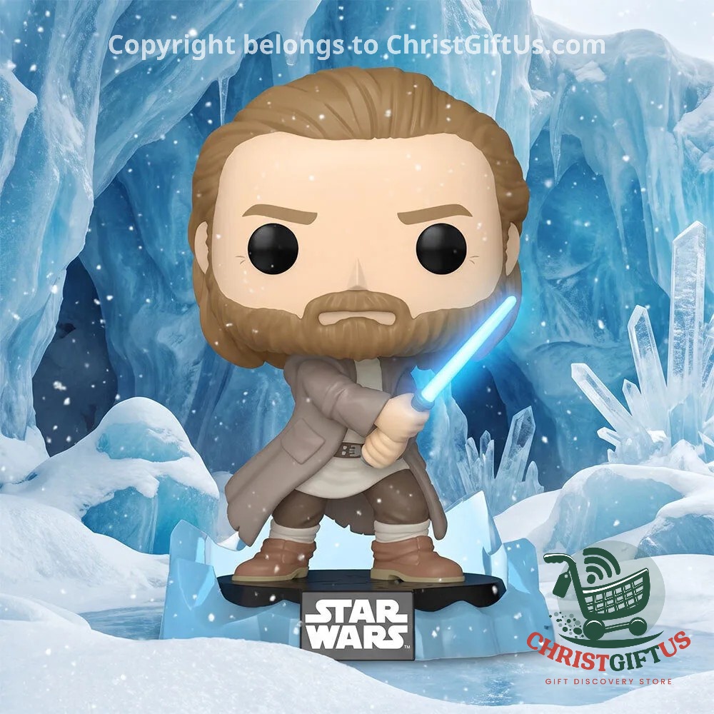 NYCC Star Wars Obi-Wan Kenobi Kyber Crystal Edition Funko Pop - photo 2