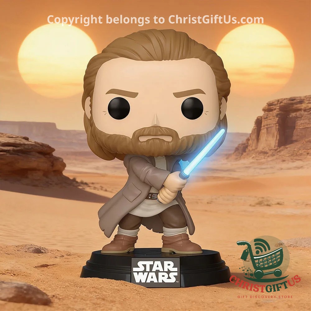 NYCC Star Wars Obi-Wan Kenobi Kyber Crystal Edition Funko Pop - photo 3